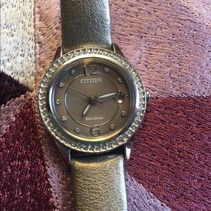 Ladies’s Citizen eco drive watch.